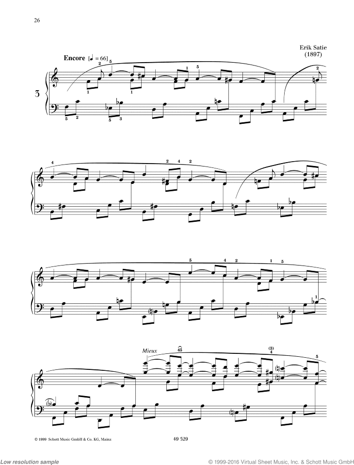 Danse de travers No. 3, from: Pi&egrave;ces froides