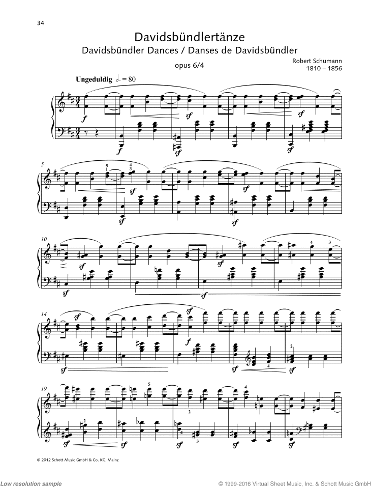 Davidsbundler Dances, Op. 6 No. 4