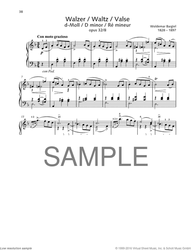 Waltz in D minor, Op. 32 No. 8