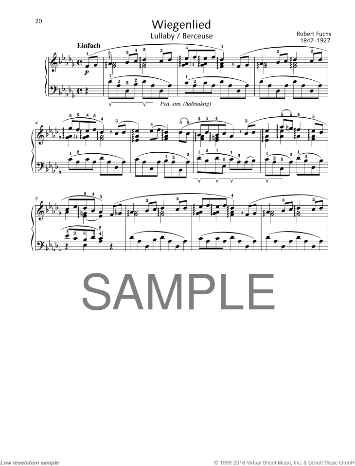Lullaby, Op. 32