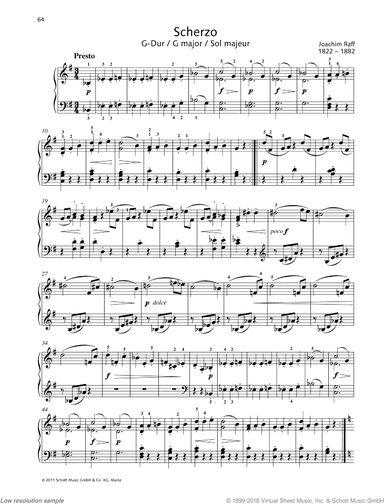 Scherzo in G major, Op. 99 No. 3