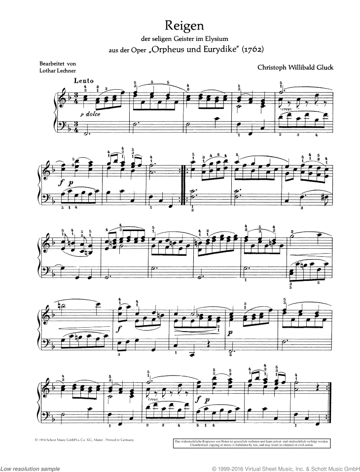 Round dance and Gavotte
