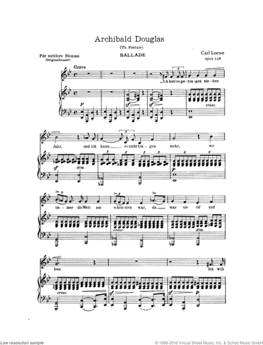 Archibald Douglas, Op. 128