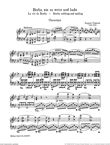 Berlin, wie es weint und lacht, Overture