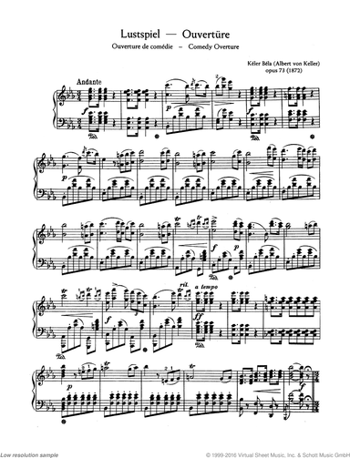 Comedy Overture, Op. 73