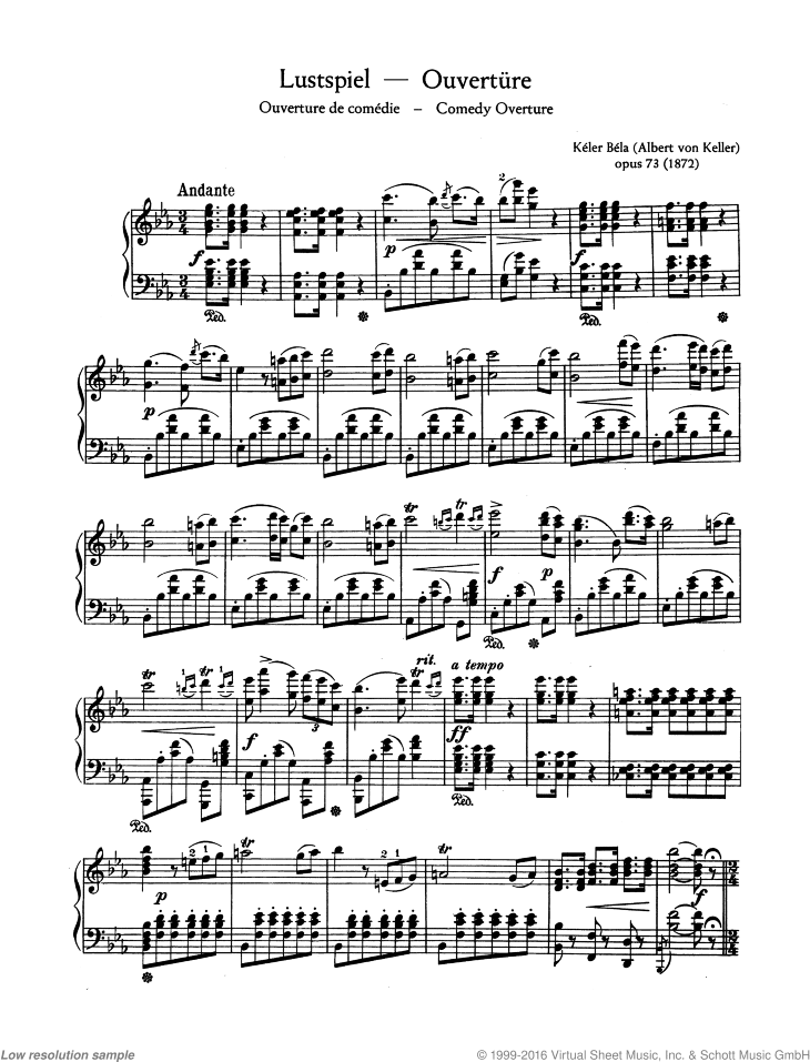 Comedy Overture, Op. 73