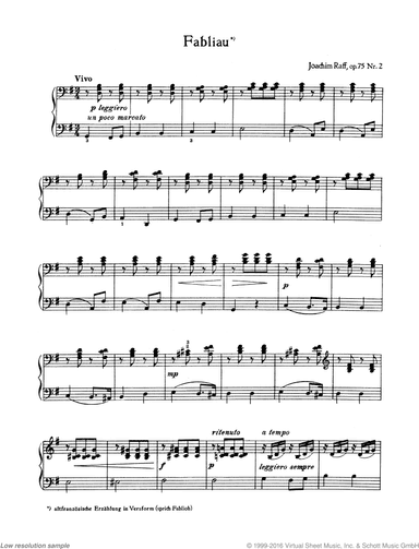 Fabliau, Op. 75/2