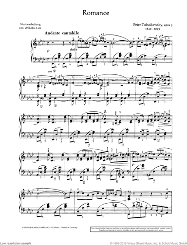 Romance, Op. 5