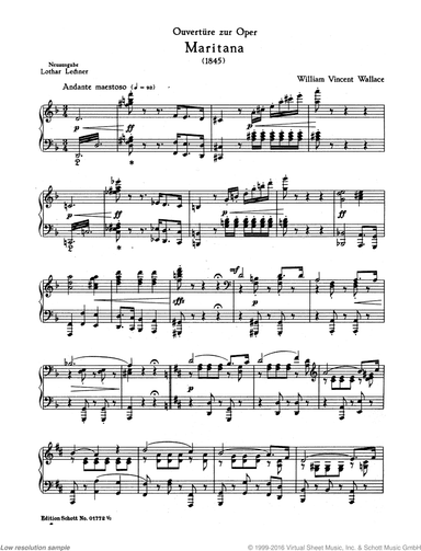 Maritana, Overture