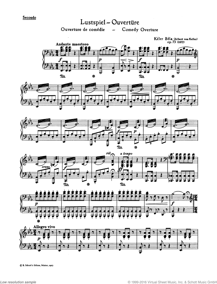 Comedy Overture, Op. 73