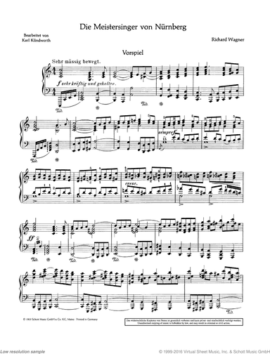 The Master-Singers of Nuremberg, WWV 96, Prelude (Act 1)