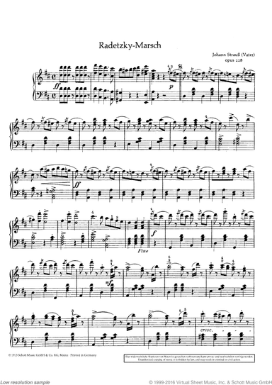 Radetzky March in G major, Op. 228