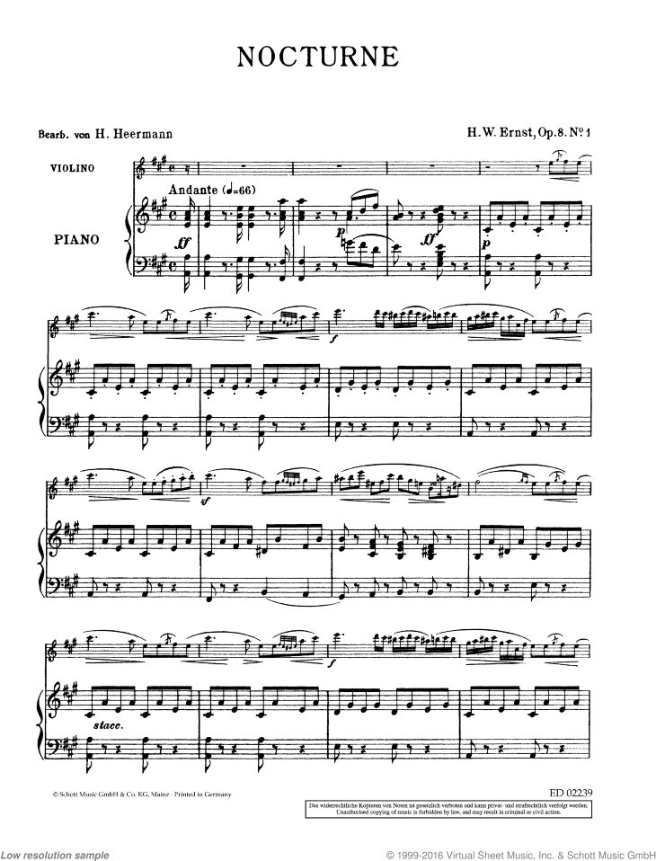 Nocturne, Op. 8/1