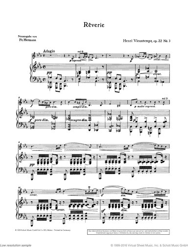 Reverie, Op. 22/3