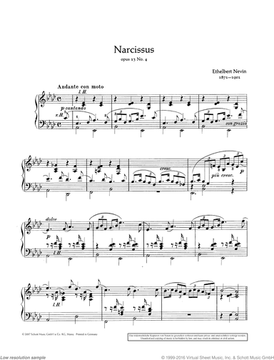 Narcissus, Op. 13/4