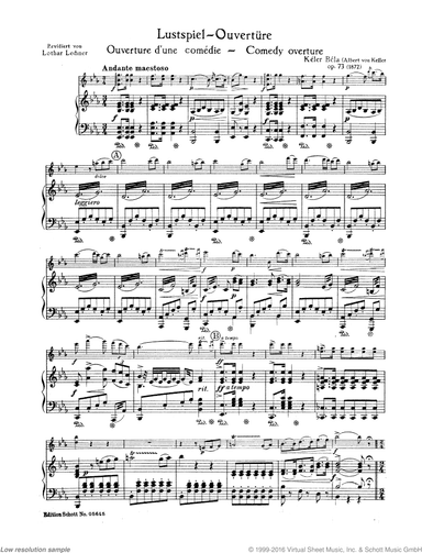 Comedy Overture, Op. 73