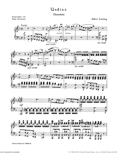 Undine, Overture