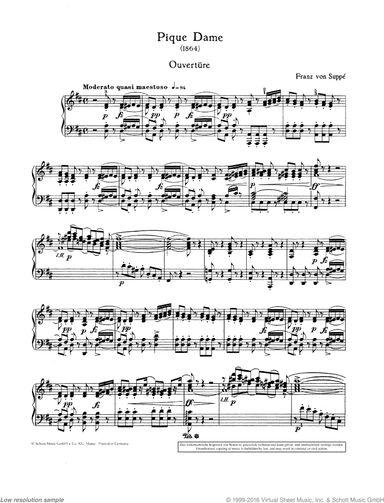 Pique Dame, Overture