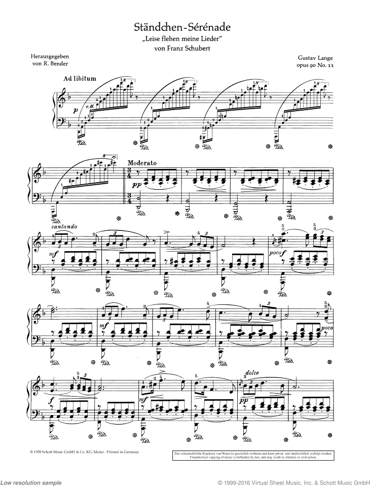 Paraphrase, Op. 90/11