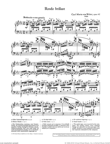 Rondo brillante in E-flat major, Op. 62