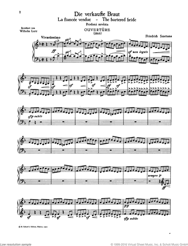 The Bartered Bride, Overture