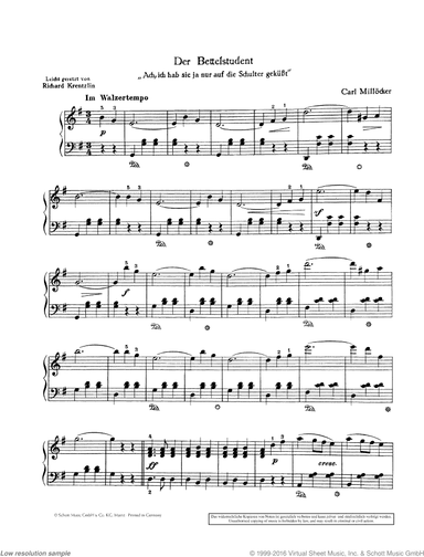 Famous Melodies, from Milloecker's operettas
