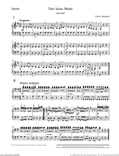 Three little pieces