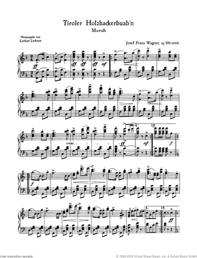 Tiroler Holzhackerbuab'n, Op. 356