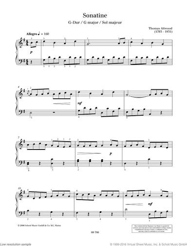 Sonatina in G major