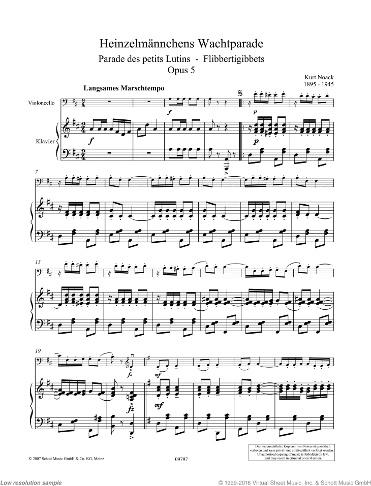 Flibbertigibbets, Op. 5