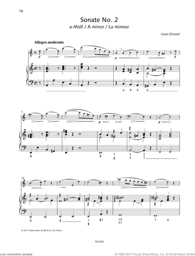 Sonata No. 2, A minor