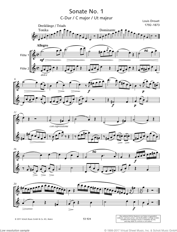Sonata No. 2, A minor