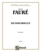 Six Barcaroles (COMPLETE)