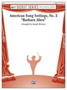 American Song Settings, No. 3 Barbara Allen