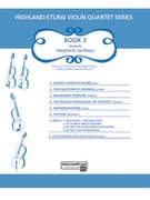 Highland/Etling Violin Quartet Series: Set 3