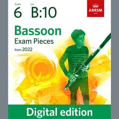 Miriam, Miriam (Grade 6 List B10 from the ABRSM Bassoon syllabus from 2022)