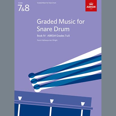 Study No.7 from Graded Music for Snare Drum, Book IV