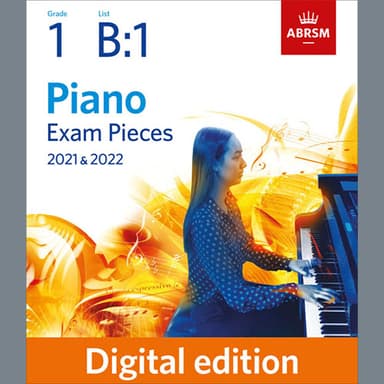 Melodie (Grade 1, list B1, from the ABRSM Piano Syllabus 2021 & 2022)