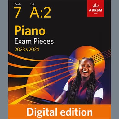 Allegretto (Grade 7, list A2, from the ABRSM Piano Syllabus 2023 & 2024)