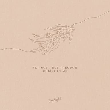 Yet Not I But Through Christ In Me