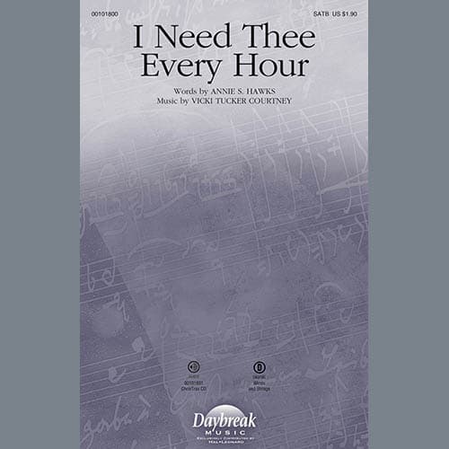 I Need Thee Every Hour
