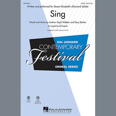 Sing - Queen Elizabeth's Diamond Jubilee (arr. Ed Lojeski)