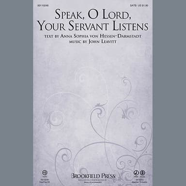 Speak, O Lord, Your Servant Listens - Percussion 1