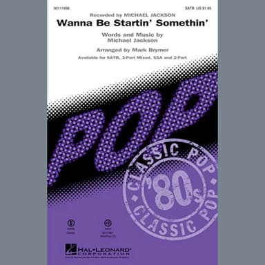 Wanna Be Startin' Something - Baritone Sax