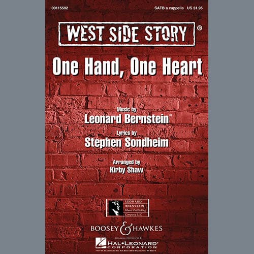 One Hand, One Heart (from West Side Story) (arr. Kirby Shaw)