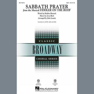 Sabbath Prayer - Cello