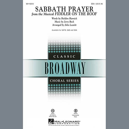 Sabbath Prayer - Cello
