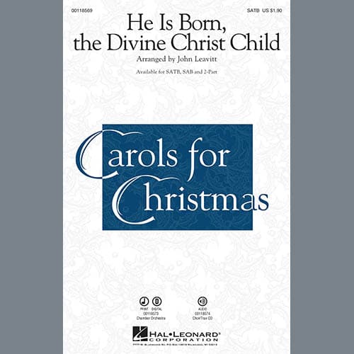 He Is Born, the Divine Christ Child - Percussion 2