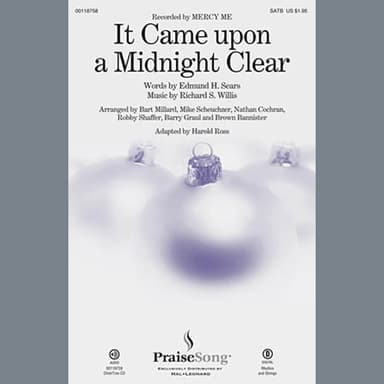 It Came Upon A Midnight Clear - Keyboard String Reduction