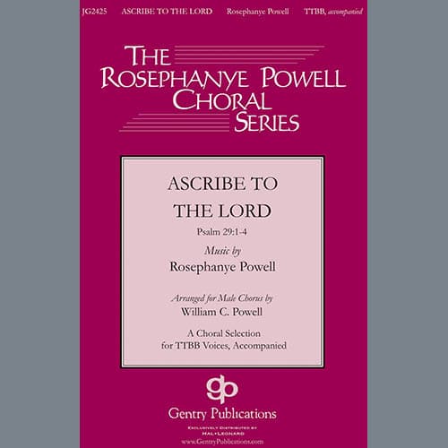 Ascribe To The Lord (arr. William C. Powell)